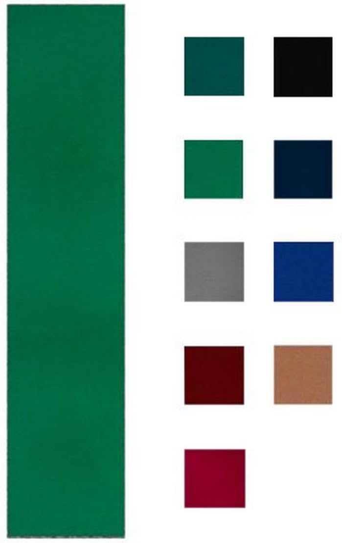 Accuplay Worsted Fast Speed Pre Cut Pool Table Felt - Billiard Cloth Choose for 7', 8' or 9' Table, English Green, Spruce Green, Blue, Tan, Black, or Burgundy