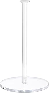 Bigfety Acrylic Paper Towel Holder, Paper Towel Stand for Countertop, Clear