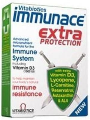 Vitabiotics Immunace Extra Protection- 30Tabs