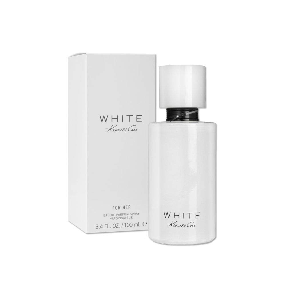 Kenneth Cole White for Her Eau de Parfum Spray Perfume for Women, 3.4 Fl. Oz.
