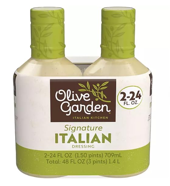 DRESSING: Olive Italian Dressing, 48 Fl Oz, (Pack of 2)