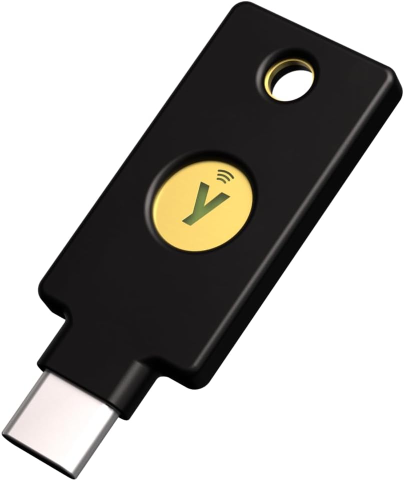 Yubico YubiKey 5C NFC FIPS 140-2 Validated, Multi-Protocol - FIDO2/WebAuthn, FIDO U2F, Yubico OTP, Oath-TOTP, Oath-HOTP, Smartcard (PIV) and OpenPGP