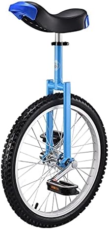 Unicycles for Adults, 20 Inch Wheel Unicycle Uni Cycle Balance Exercise Fun Bike Fitness Scooter Circus, Adjustable Seat, Loads 150kg/330 Lbs