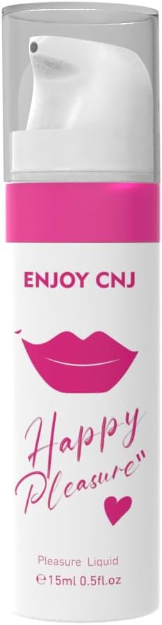 Happy Pleasure Female Spray Adult Toy Friendly, Arousal Stimulant for Women, Couples Massage Enhancer, Tingling Cooling & Warming, Hormone & Paraben Free, Latex Condom Compatible