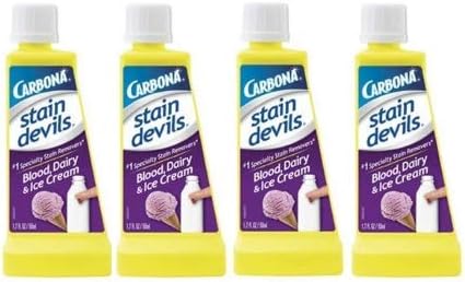 Carbona Stain Devil #4 - 4 Pack for Blood and Dairy