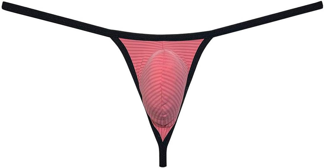 Men G-String Underwear Bulge Pouch Thongs Backless T-Back