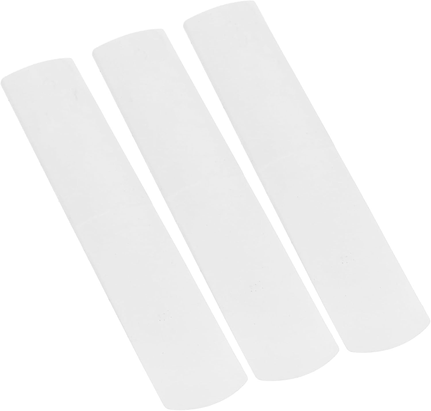 SUPVOX 3-Pack Clarinet Reeds Synthetic Resin Clarinet Reed Replacements for Accessories Transparent Compact Reeds for Easy Installation and Practice