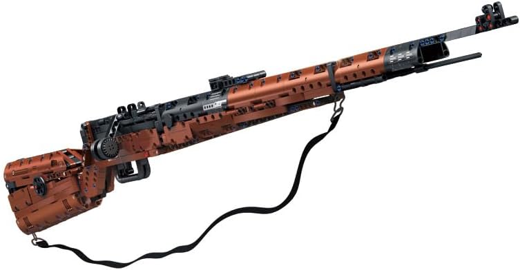 1:1 98K Building Blocks Gun Sets - 1206 PCS Model Guns Collection Toy Building Bricks Sniper Set Shootable - Simulation Militarily Toy Lovers for Kids and Adults Gift