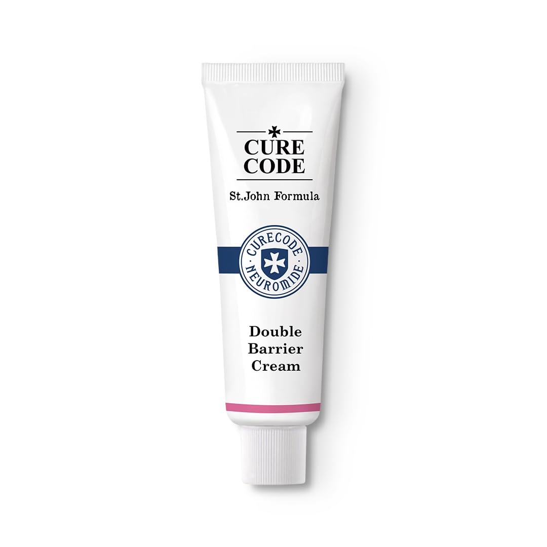 Double Barrier Cream (80 ml) Korean Skin-Biome Science with Neuromide, Encourages Ceramide, Soothes Sensitive & Dry Skin, Strengthen and Repair Skin Barrier EWG verified
