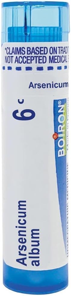 Boiron Arsenicum Album 6C Homeopathic Medicine for Food Poisoning