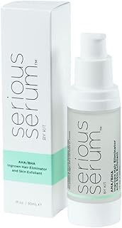 Ingrown Hair Treatment – Glycolic, Lactic & Salicylic Acid Exfoliating Serum for Face & Body, Soothes Razor Bumps, Prevents Ingrown Hairs, Hydrating Formula for Post-Shave & Waxing Care