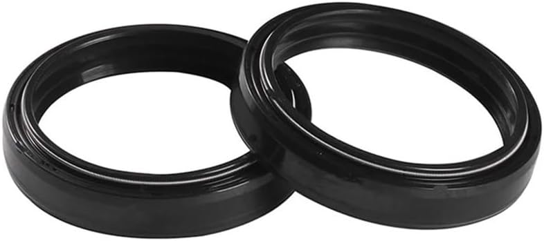 KiedvE Motorcycle Front Fork Damper Oil Seal & Dust Cover For K-XCT 125i 300i 2012 2013 2014(2pcs oil seal)