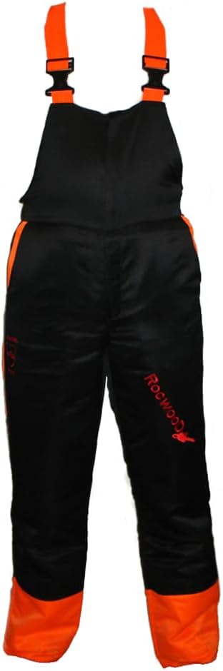Chainsaw Forestry Safety Bib & Brace Trousers RocwooD Size XL Extra Large