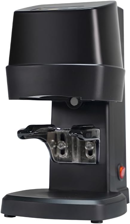 Automatic Tamper 58 mm for Coffee 100 W Electric Bean Powder Flat Press Stainless Steel with Power Supply Coffee Tamper Coffee Tool