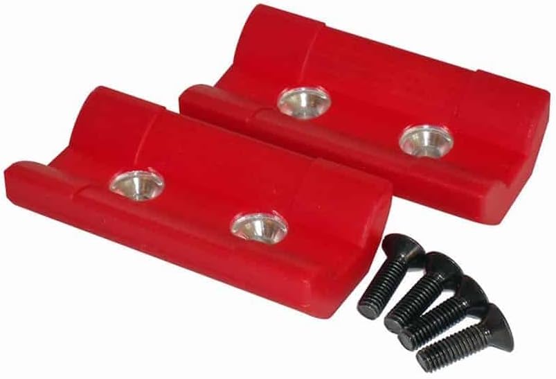 FEEDBACK SPORTS | Replacement Red Clamp Jaws | For Pro-Elite Work Stand & Commercial Head