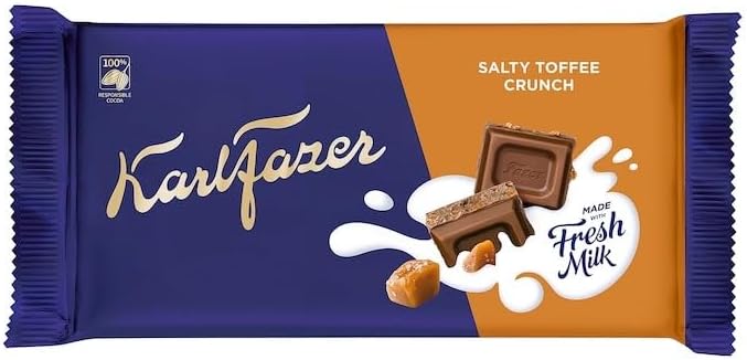 "Elevate Your Senses with Fazer: Milk Chocolate Tablet – A Symphony of Smoothness and Flavor, 145 g