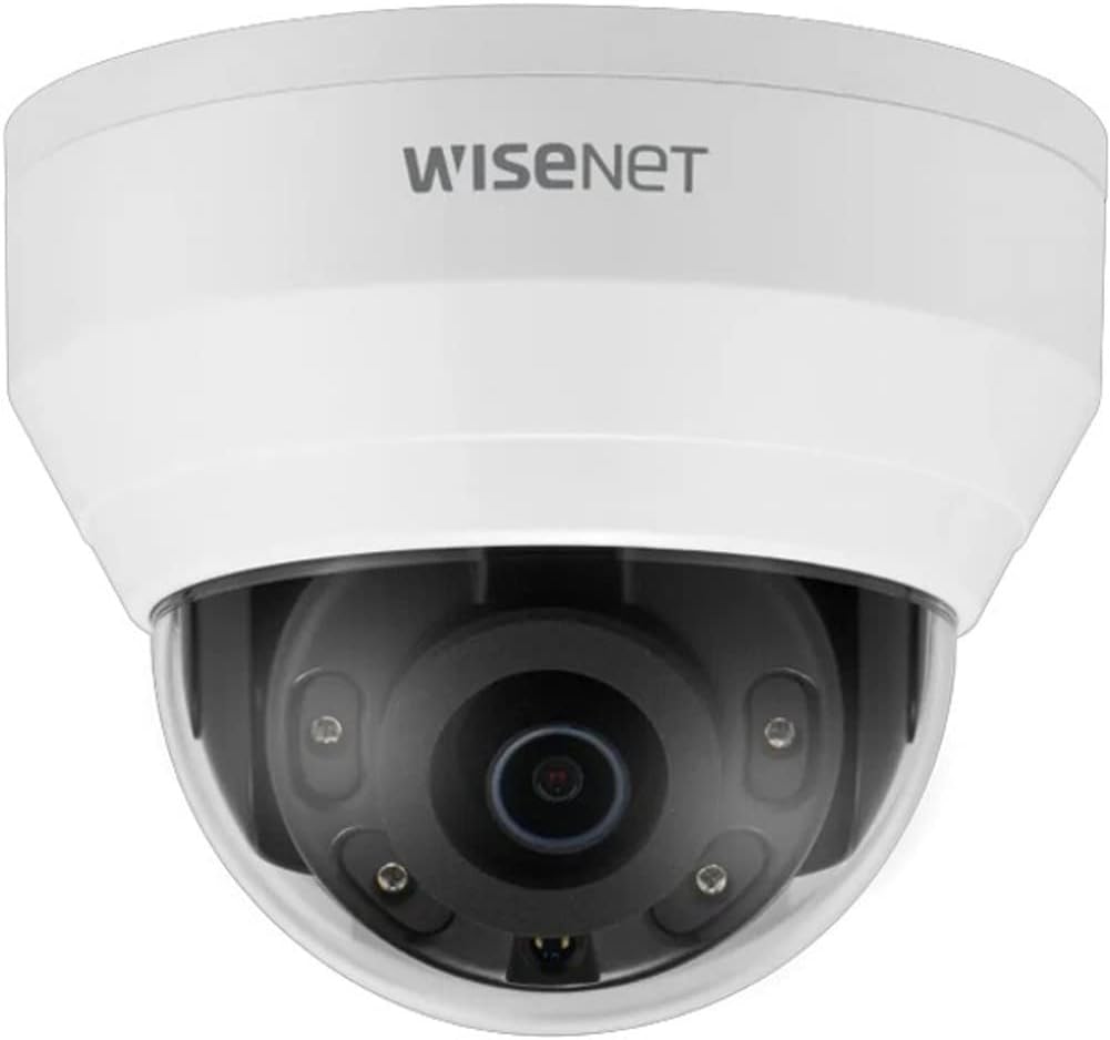 hanwha QND-8010R 5 MP Network IR Dome Camera with 2.8mm Lens Indoor