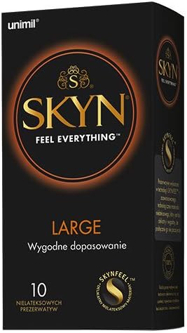 Skyn Large Non latex condoms - Pack of 30 ( 3 x 10's )