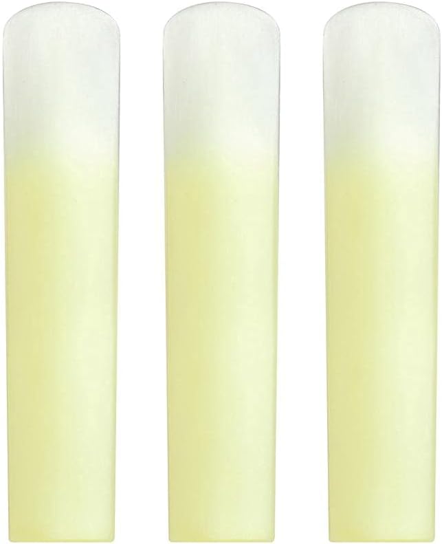 3PCS Clarinet Reeds,Saxophone,Strength 1.5/2.0/2.5 Clarinet,Synthetic Resin, Suitable for Beginners,Teachers and Students