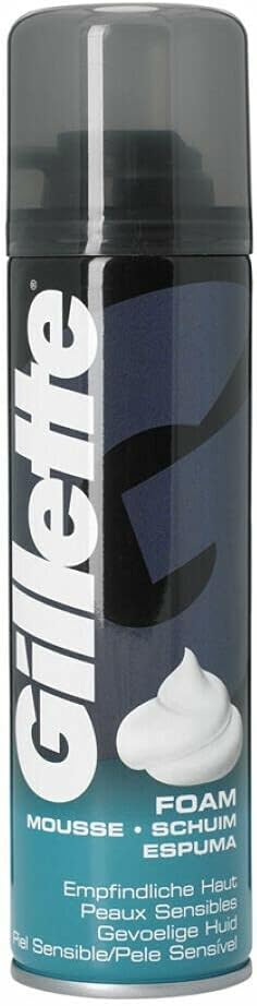 Gillette Foam Sensitive Skin 200ml - Pack of 6