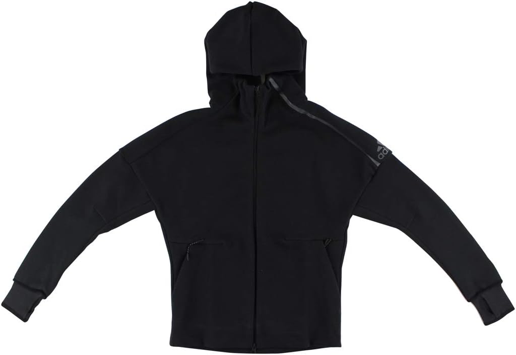 adidas Nze Hoodie Womens Active Sweaters Size S, Color: Black-Black