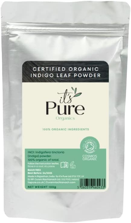It's Pure Certified Organic Indigo Powder 200g