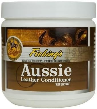 Buckleguy.com Aussie Leather Conditioner - 14oz for Leather Goods Owners, Unisex Adults