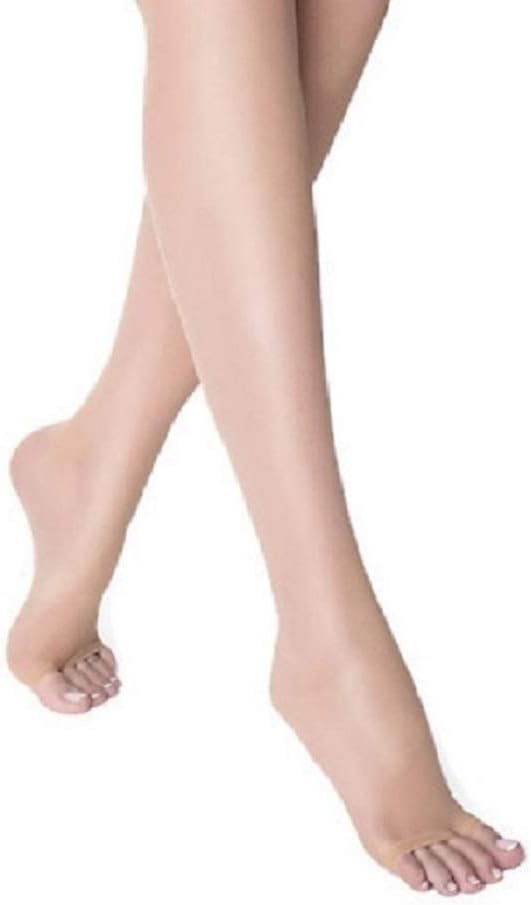 Marilyn Open Toe Holdups Lace Top Thigh High Stockings