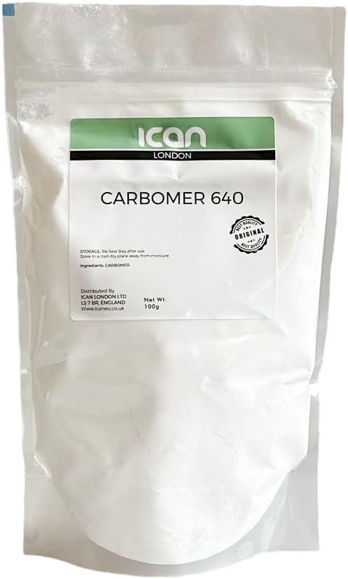 Ican London Carbomer 640 Cosmetic Grade, 100g