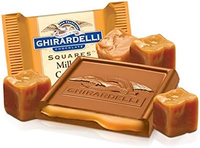 GHIRARDELLI Caramel Milk Chocolate Squares Lindt (20)