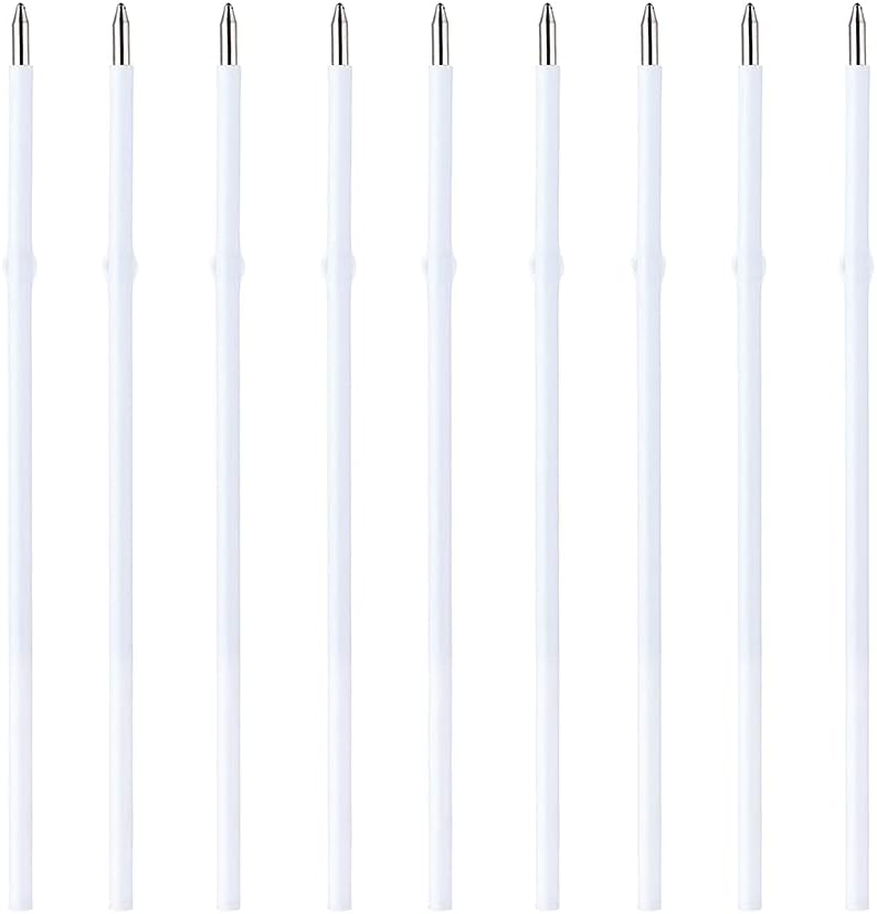 30 pcs 0.7mm Black Color Ballpoint Pen Refill School Office Supplies