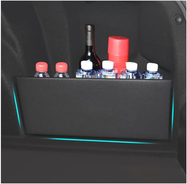 Car Rear Trunk Organizer for Mazda CX-5 2017-2025, Carpet Style Side Storage Divider, Custom Fit Cargo Accessory, Easy to Install,A Left & Right Set
