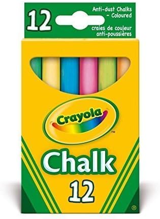Crayola - Anti Dust Assorted Chalk(1) by Crayola
