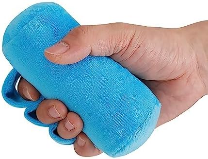 BXT Finger Contracture Cushion Fingers Cone Separator Palm Grip Strengthener Protector Hand Therapy Training Exerciser Aid for Stroke Hemiplegia Hand Surgery Elderly Bedridden Patients