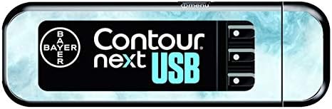Bayer Contour Next USB Vinyl Sticker (Blue Marble)