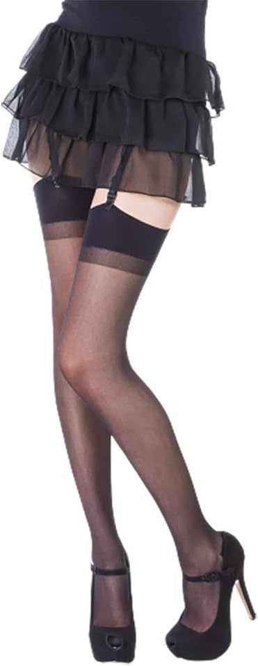 Luxury Plain Top Sheer Stockings by