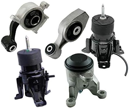 For 2013-2016 Nissan Pathfinder 3.5L FWD Engine Motor Mount Set 5pc : A4355HY, A4365HY, A4371HY, A7386, A7381 - K2627