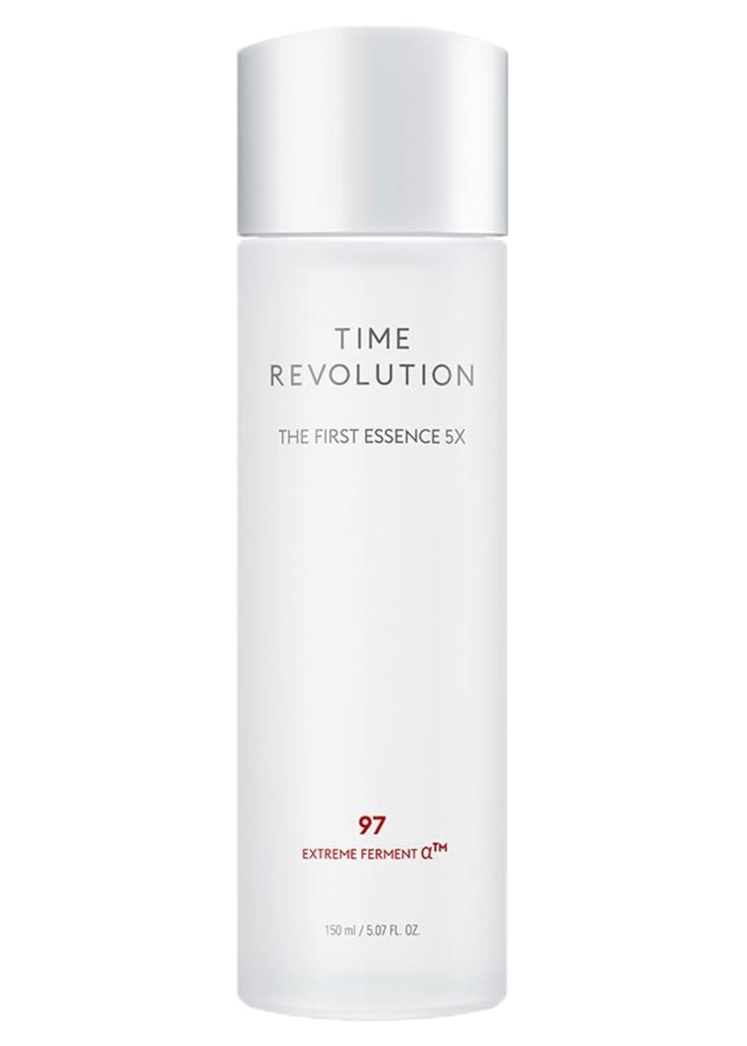 MISSHA Time Revolution The First Essence 5X (5th Gen) 5.07 Fl oz/ 150ml, Korean Face Essence, Facial Toner, Glass Skin, Hydrating Firming pH Balancing Toner for All Skin Types