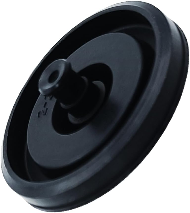 Toilet Fill Valve Seal Replacement Part for Kohler 83143 - Compatible with Fluidmaster 242/400/747 - Rubber Diaphragm Assembly for DIY Toilet Tank Repair & Leak Prevention (Black-1Pack)