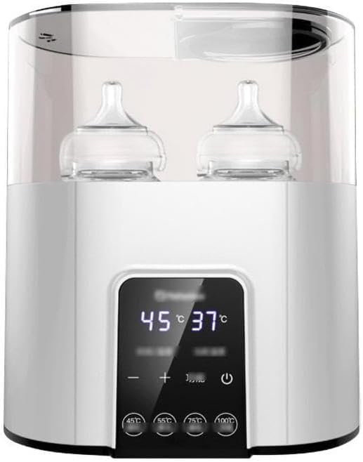 Milk Warmer Baby Bottle Warmer Grownsy Bottle Warmer Milk Bottle Warmer 2 in 1 Baby Bottle Heater Cleaner Automatic Smart Thermostat Bottle Heater Cleaner Heater Cleaner,for Bottles,Pacifiers95