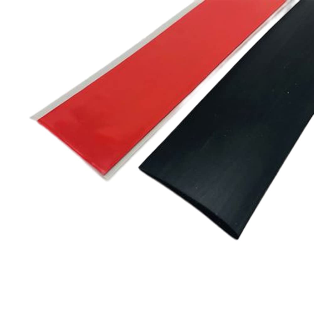 Self Adhesive Flat Floor Transition Strip, PVC Laminate Floor Strip Carpet Transition Strip Floor Threshold Divider Strips, Flooring Edge Trim (4CM/1M, Black)