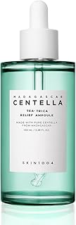 SKIN1004 Tea-Trica Relief Ampoule 3.38 fl. oz, 100ml, Soothing Hydration for Sensitive Skin