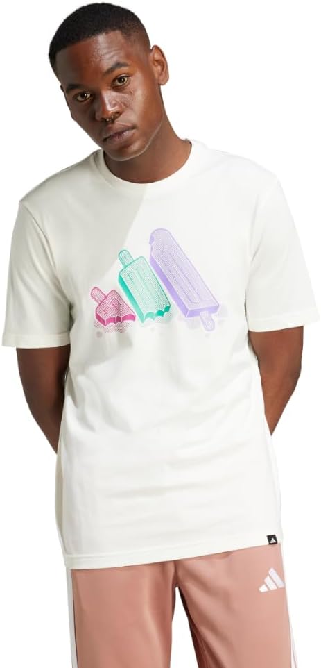 adidas Men's Lounge Ice Graphic T-Shirt