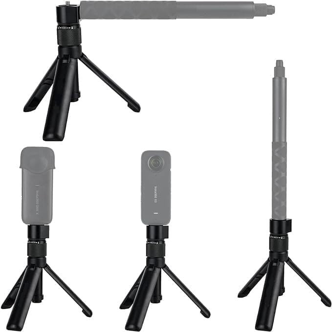 Bullet Time Handle For Insta360 X5 X4, Invisible 360 Degree Rotatable Handle For Insta360 One X5, X4 Action Cameras (Bullet Time Handle)