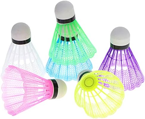 6pcs Colorful Badminton Balls Portable Shuttlecocks Products Sport Training Train Outdoor Supplies