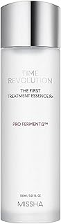 MISSHA Time Revolution The First Treatment Essence RX 150ml - Essence/Toner that Moisturizes and Smoothes the Skin Creating A Clean Base - Amazon Code verified for Authenticity