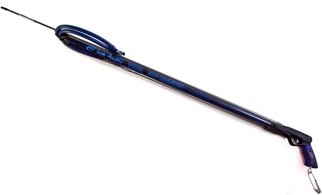Aluminum Tuna RAILGUN Speargun with Open Muzzle - All Lengths