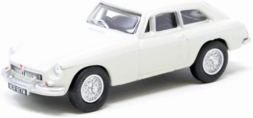 Oxford Diecast 76MGBGT003 MGB GT Glacier White
