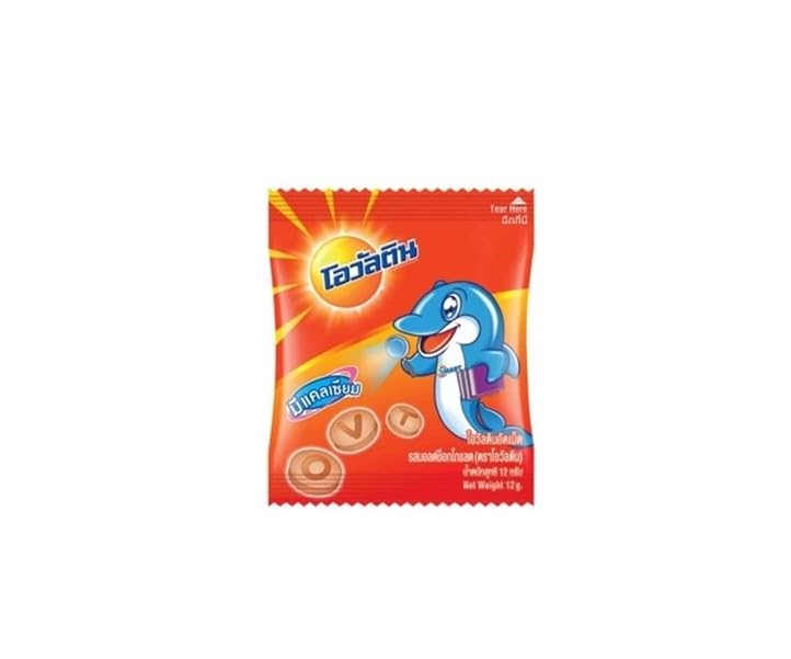 OVALTINE Chocolate Flavor Malt Candy Tablets – 12g, 12 Packs – Product of Thailand – Tasty and Fun Chocolate Malt Treats (2)