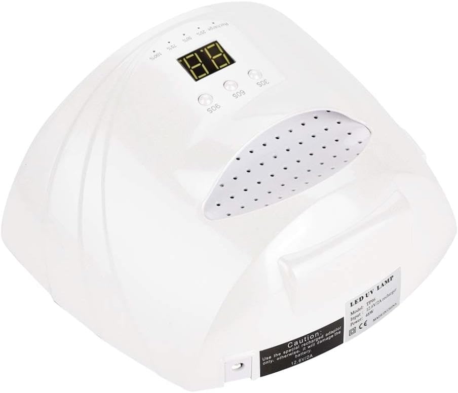 Professional for nail Studio Set: High-Powered 48W for nail Lamp & Brushes for Salon-Grade for nail Art